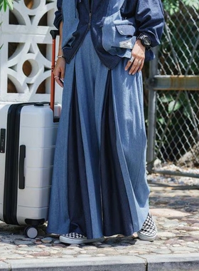 东京胖黄瓜日本代购 niko and ...Misayo 打褶阔腿休闲裤 574343