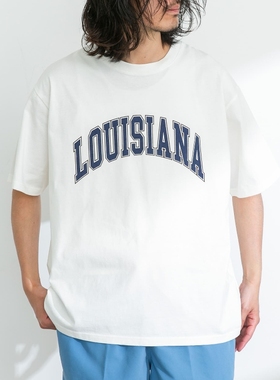 【6折】日本代购 Sonny Label 标志印花短袖T恤 LAA5-11C012