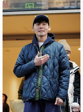 TAION 800FP 军事聚酯按钮羽绒服 男女款 蒋奇明同款 104B2ML-1