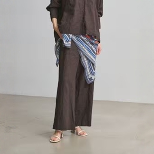 【VIP限时6折】日本代购 UNITED ARROWS 亚麻口袋休闲裤 0013