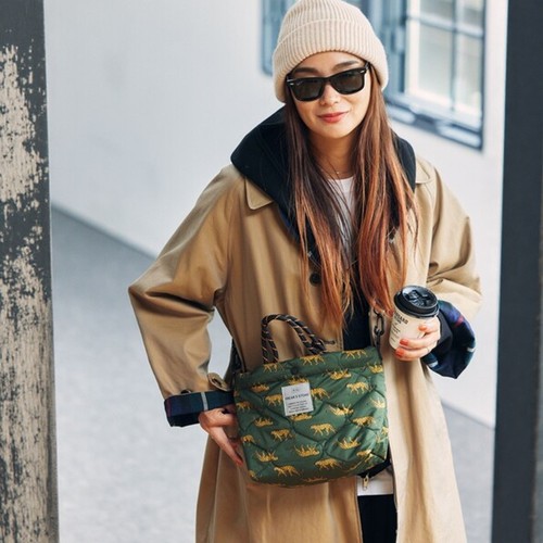 东京胖黄瓜日本代购KiU×FREAK'S STORE 日常防水迷你手提包 0037