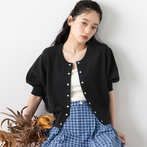 东京胖黄瓜日本代购 RAGEBLUE 女款 蝙蝠袖针织开衫 671625