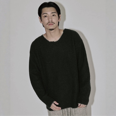 日本代购 J.S.Homestead 线纹套头针织衫 1850