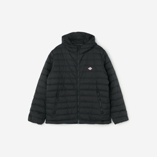 25秋冬 DANTON 尼龙塔夫绸排骨连帽羽绒服 男款 DT-A0564