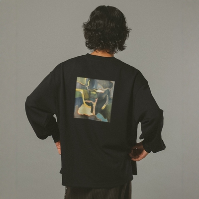 【现货】东京胖黄瓜 RAGEBLUE 印花长袖T恤 588477