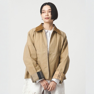 东京胖黄瓜日本代购 BARBOUR 女款 刺绣夹克LCA0392