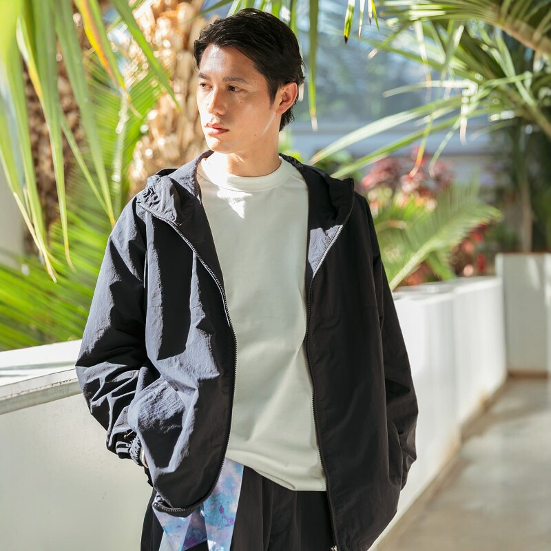 日本代购  EKAL 『UR TECH』 连帽夹克外套 FE26130-1051124