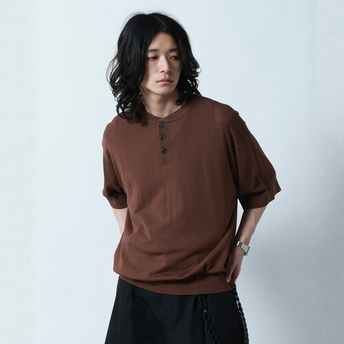 东京胖黄瓜日本代购 RAGEBLUE 短袖针织POLO衫 683922