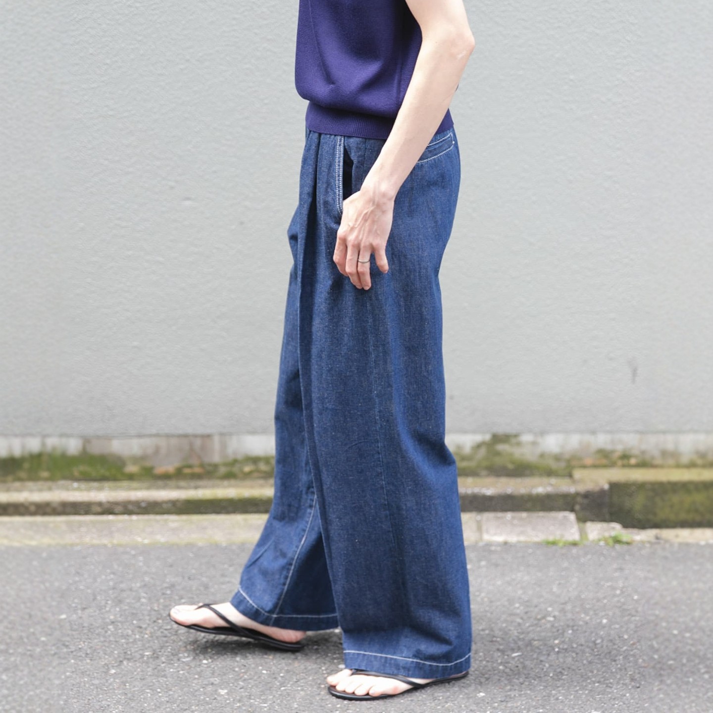 【8折】DOORS FORK&SPOON  棉麻牛仔裤 DFA5-24V037