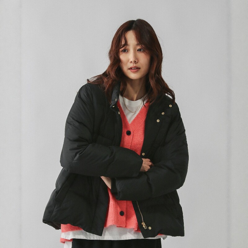 【VIP限时7折】日本代购 GLOBAL WORK 女款 连帽羽绒服 497167