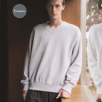 【VIP限时6折】 crepuscule / UR 日本制 V领针织衫 2503-039