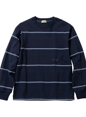 26秋冬 L.L. Bean / Men's Union 美国棉刺绣长袖T恤 男 TC065470