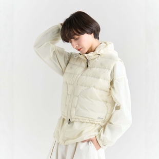 VEST 短款 NANGA 女款 DOWN 轻便羽绒背心 SHEER