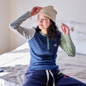 FRUIT THE STORE T恤 亨利领长袖 26春夏 LOOM FREAK 0003