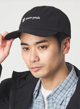 日本代购 ＜snow peak＞GLR 刺绣棒球帽 NSD-AC-25AU001