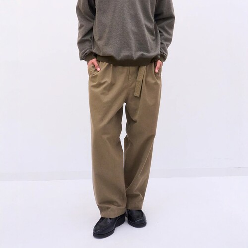 26秋冬 日产 ATON / COTTON GABARDINE | CLIMBING 休闲裤