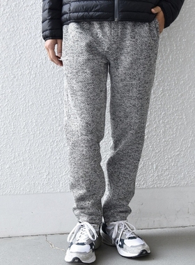 日本代购 SHIPS any 可机洗抓绒保暖休闲裤 0074