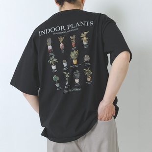 东京胖黄瓜日本代购 ITEMS 印花短袖T恤 IT26230-1011032