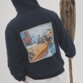 0243 SOLDIER 6折 PLUS OLD BEAMS 印花连帽卫衣 Print