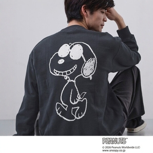 日本代购 PEANUTS / THE SHOP TK 印花套头卫衣 616-35030