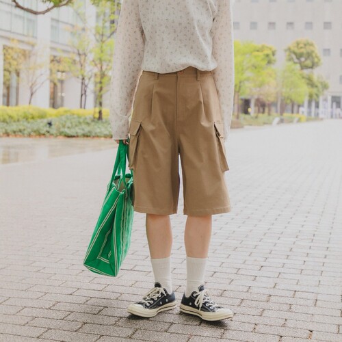 东京胖黄瓜日本代购 DOORS 宽松工装短裤 DR26230-2040710