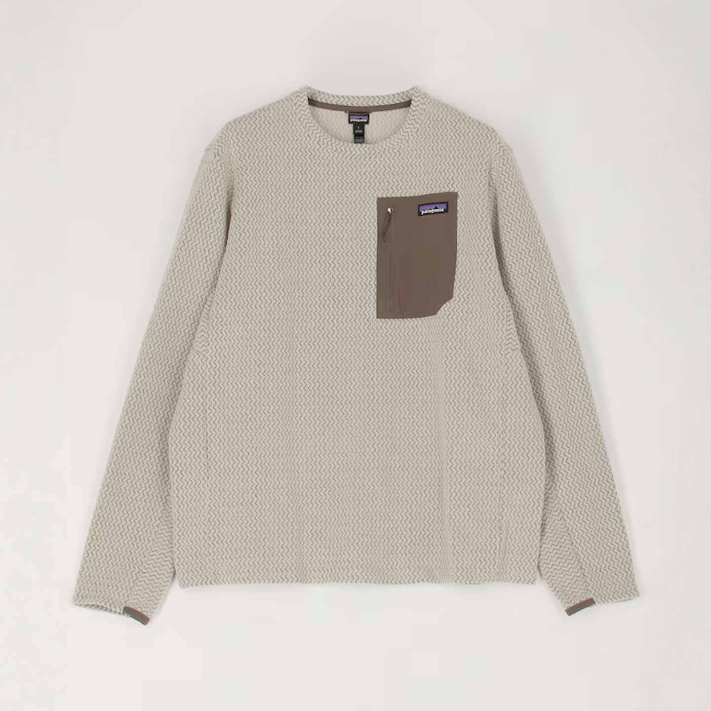 25秋冬 PATAGONIA 透气吸湿排汗空心纱提花抓绒卫衣 40236