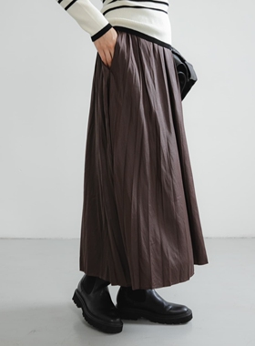 东京胖黄瓜 URBAN RESEARCH 印花棉布百褶裙 URA7-25L008