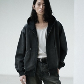 东京胖黄瓜日本代购 WYpa655 加厚双拉链卫衣 WYM LIDNM