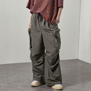 东京胖黄瓜日本代购 Alfred Alex 拉链口袋工装裤 AApt1503