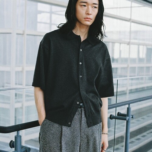 东京胖黄瓜日本代购 WYM LIDNM 基础款针织开衫 WYkn957