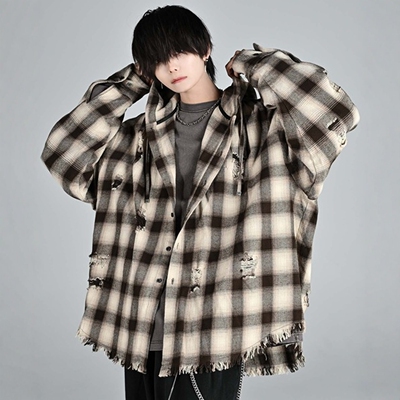 东京胖黄瓜日本代购  ADRER 宽松连帽衬衫 ADRsh1398