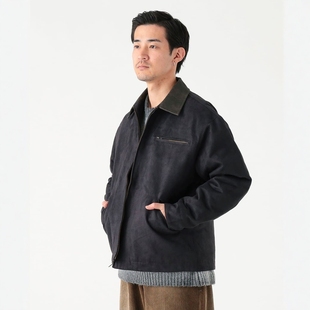 【7折】B:MING by BEAMS 仿麂皮短款夹克 男款 0520