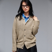 Adoon plain 女款 东京胖黄瓜日本代购 针织开衫 600004