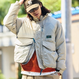 【7折】Foxfire x FREAK'S STORE 复古户外中棉夹克 男 0010