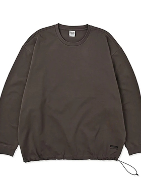 26春夏 S&G x Marmot 纯棉抽绳长袖T恤 男款 MLS367SG