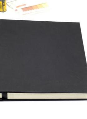 巧印像黑色纸面手工DIY相册自粘贴式覆膜影集贴画票据收集本 包邮