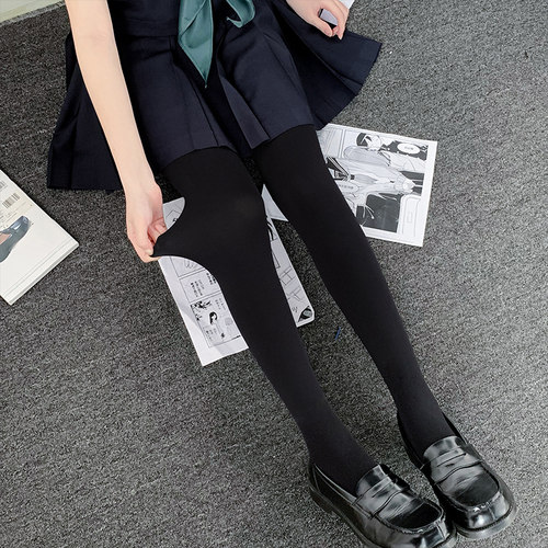 夏季黑色打底裤光腿神器裙子