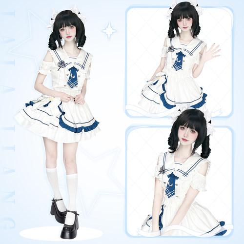 啦啦酱原创设计打歌服套装