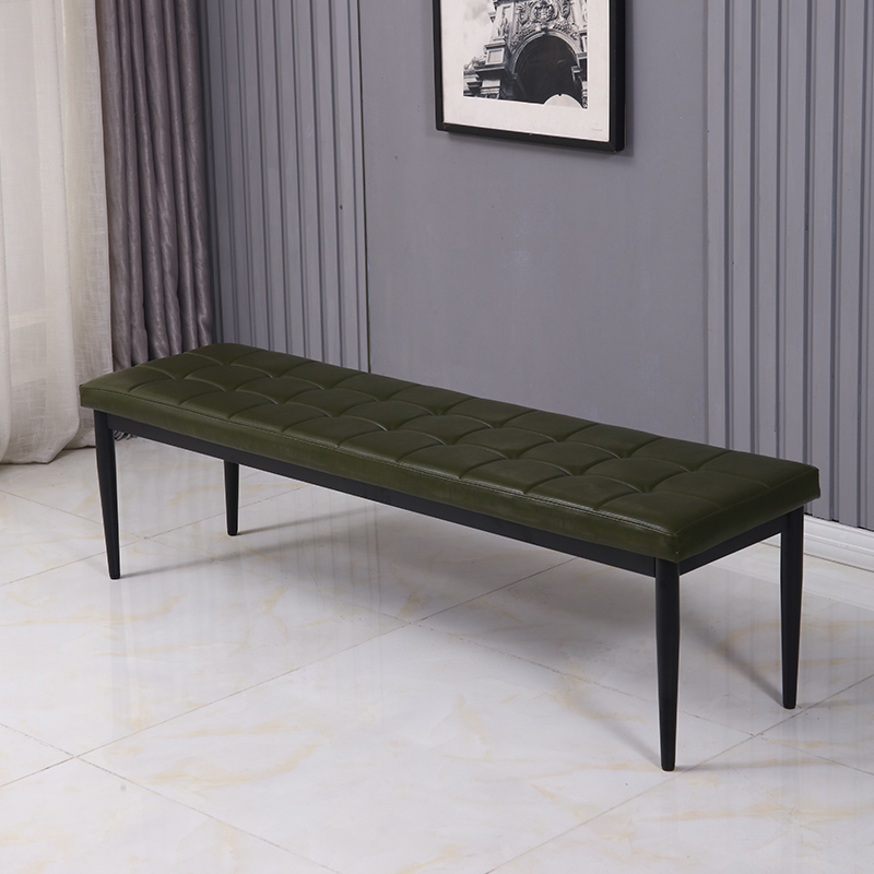 软包卧室北欧餐厅轻奢时尚床尾凳