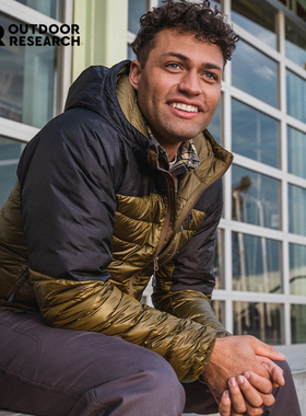 OR Helium氦气羽绒服户外登山服轻量保暖800篷松鸭羽绒服男277572