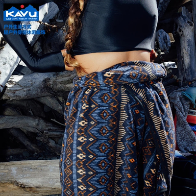 kavu鹿湾印花摇粒绒毛毯