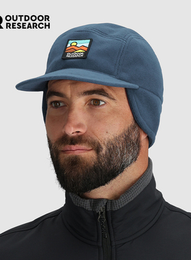 Outdoor Research OR冬季户外防寒帽复古护耳防风抓绒保暖帽男女