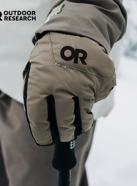 Outdoor Research OR登山保暖手套女款GTX防水户外滑雪手套可触屏