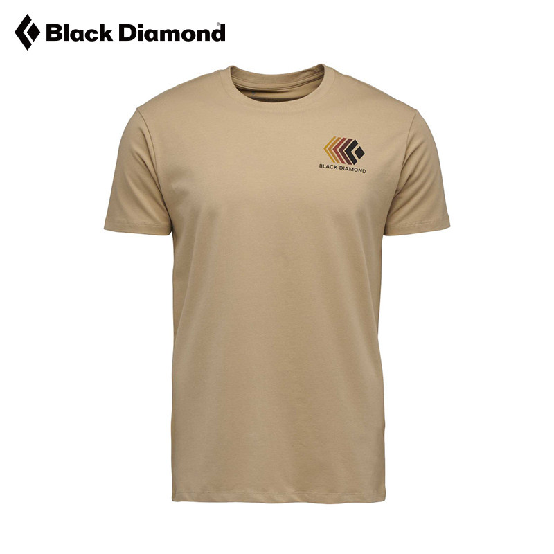Black Diamond黑钻BD户外运动男短袖有机棉攀岩休闲T恤夏新752440