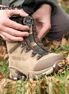 Zamberlan赞贝拉户外迷彩战术靴BOA防水徒步登山高中帮鞋靴子4014