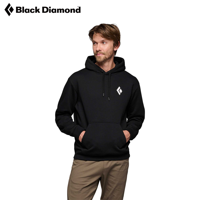 BlackDiamond黑钻bd卫衣户外休闲套头衫男春秋打底衣运动衫752441