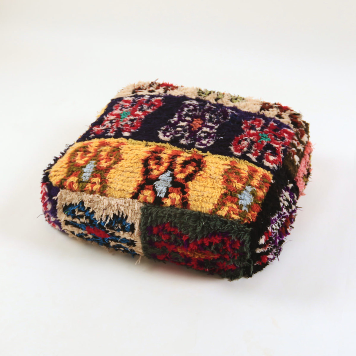 #2334特辑单品 摩洛哥进口手工编织坐墩坐垫榻榻米地板垫懒人沙发