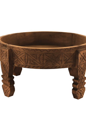 Chakki table摩洛哥进口手工雕刻木桌茶几木头桌子雕花桌子