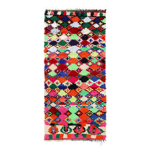 手工编织床边毯卧室地毯摩洛哥