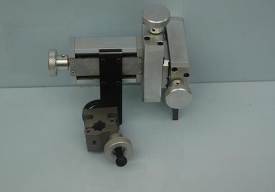 三维维十字滑块 手动托板二维微调 焊枪夹持器滑台 焊接微滑块